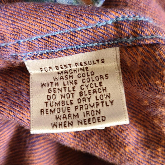 Peter Millar Men's Mounainside Collection Long Sleeve Button Down Flannel - Picture 9 of 14